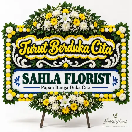 Papan Bunga Duka Rejasari
